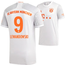 Cargar imagen en el visor de la galería, FC Bayern 2020-2021 Away - Lewandowski 9