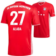 將圖片載入圖庫檢視器 FC Bayern 2020-2021 Home - Alaba 27