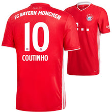 將圖片載入圖庫檢視器 FC Bayern 2020-2021 Home - Coutinho 10