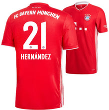 Load image into Gallery viewer, FC Bayern 2020-2021 Home - Hernández 21