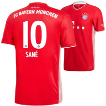 將圖片載入圖庫檢視器 FC Bayern 2020-2021 Home - Sane 10