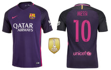 Load image into Gallery viewer, FC Barcelona 2016-2017 Away La Liga WC - Messi 10