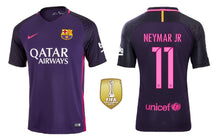 Charger l&#39;image dans la galerie, FC Barcelona 2016-2017 Away La Liga WC - Neymar Jr 11