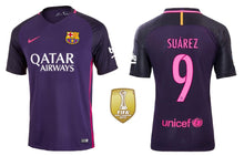 Cargar imagen en el visor de la galería, FC Barcelona 2016-2017 Away La Liga WC - Suarez 9