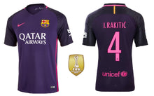 將圖片載入圖庫檢視器 FC Barcelona 2016-2017 Away La Liga WC - I. Rakitic 4