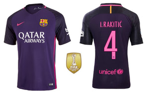 FC Barcelona 2016-2017 Away La Liga WC - I. Rakitic 4