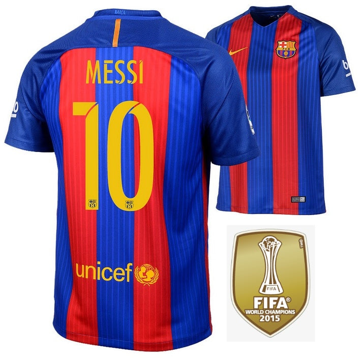 FC Barcelona 2016-2017 Home WC La Liga - Messi 10