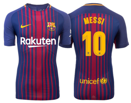 FC Barcelona 2017-2018 Home La Liga - Messi 10