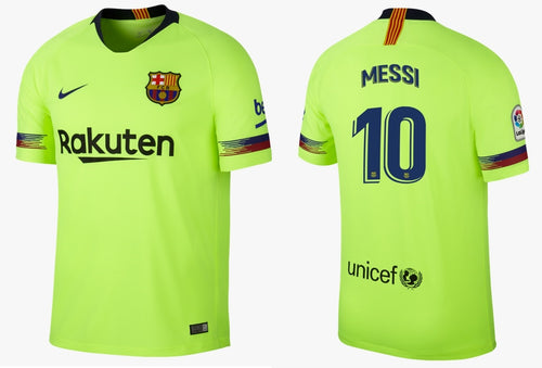 FC Barcelona 2018-2019 Away La Liga - Messi 10