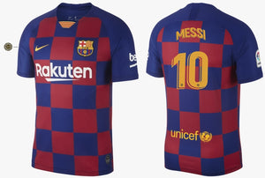 FC Barcelona 2019-2020 Home La Liga + Spielernummer