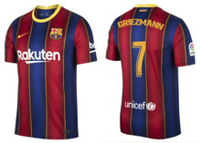 將圖片載入圖庫檢視器 FC Barcelona 2020-2021 Home La Liga - Griezmann 7