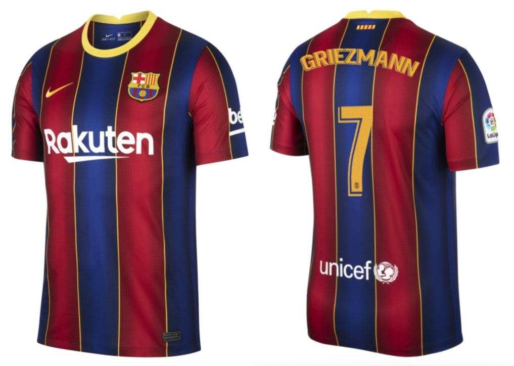 FC Barcelona 2020-2021 Home La Liga - Griezmann 7