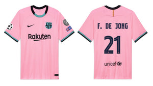 FC Barcelona 2020-2021 Third UCL - F. De Jong 21