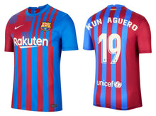 Laden Sie das Bild in den Galerie-Viewer, FC Barcelona 2021-2022 Home - Kun Aguero 19