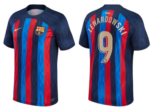 FC Barcelona 2022-2023 Home - Lewandowski 9