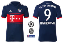 Cargar imagen en el visor de la galería, FC Bayern 2017-2018 Away - Lewandowski 9