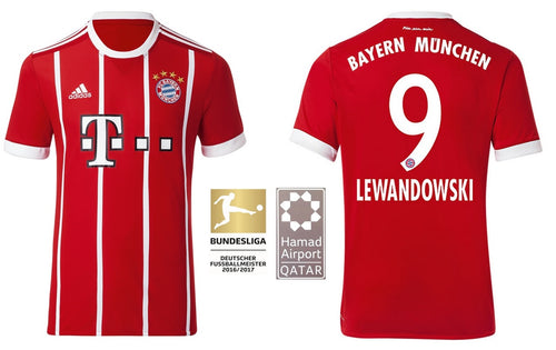 FC Bayern 2017-2018 Home - Lewandowski 9