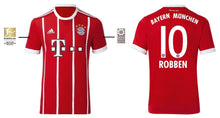 Load image into Gallery viewer, FC Bayern 2017-2018 Home BL - Robben 10