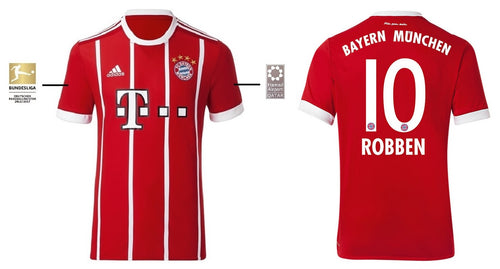 FC Bayern 2017-2018 Home BL - Robben 10