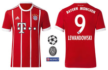 將圖片載入圖庫檢視器 FC Bayern 2017-2018 Home - Lewandowski 9