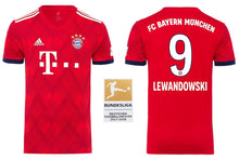 Cargar imagen en el visor de la galería, FC Bayern 2018-2019 Home BL - Lewandowski 9