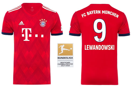 FC Bayern 2018-2019 Home BL - Lewandowski 9