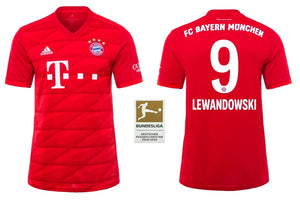 FC Bayern 2019-2020 Home BL - Lewandowski 9