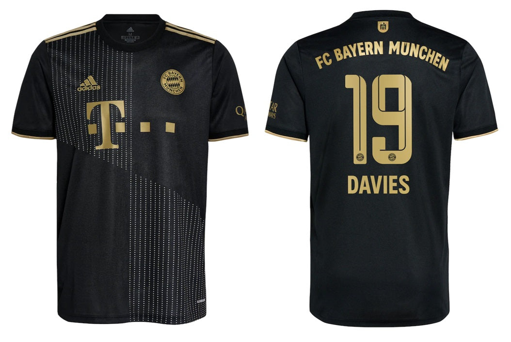 FC Bayern 2021-2022 Away - Davies 19