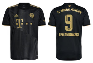 FC Bayern 2021-2022 Away - Lewandowski 9