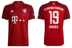 FC Bayern 2021-2022 Home - Davies 19