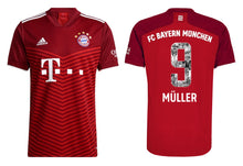 Charger l&#39;image dans la galerie, FC Bayern 2021-2022 Home - Sonderflock Gerd Müller 9