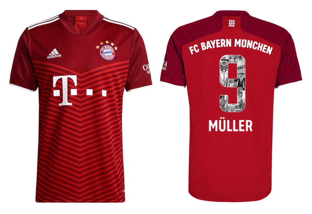 FC Bayern 2021-2022 Home - Sonderflock Gerd Müller 9