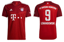 Laden Sie das Bild in den Galerie-Viewer, FC Bayern 2021-2022 Home - Lewandowski 9