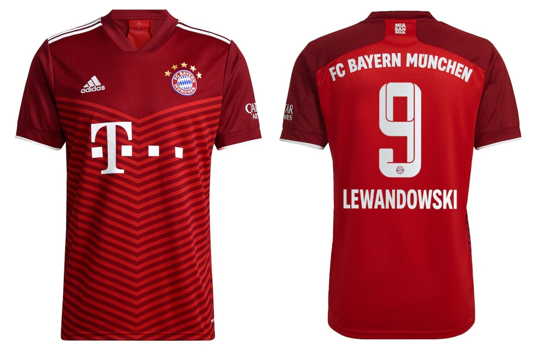 FC Bayern 2021-2022 Home - Lewandowski 9