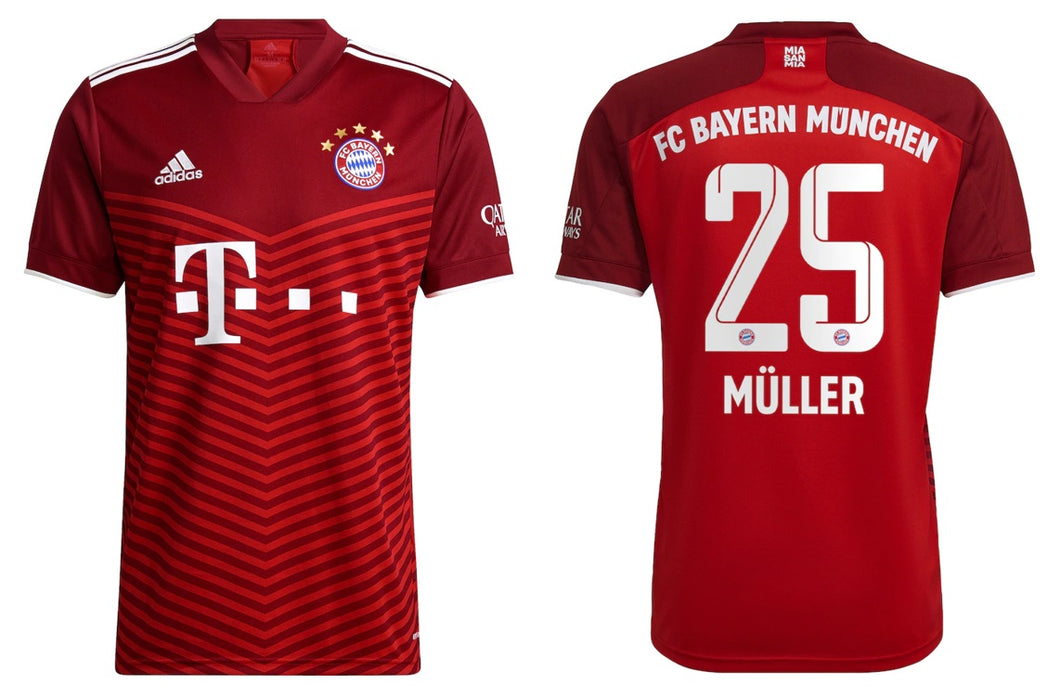 FC Bayern 2021-2022 Home - Müller 25