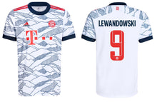 Load image into Gallery viewer, FC Bayern 2021-2022 Third - Lewandowski 9