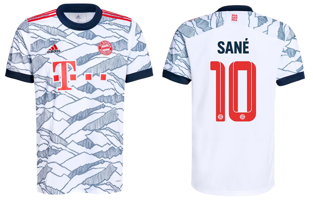 FC Bayern 2021-2022 Third - Sane 10