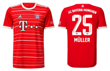 Cargar imagen en el visor de la galería, FC Bayern 2022-2023 Home + Spielernummer