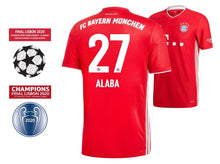 將圖片載入圖庫檢視器 FC Bayern UCL Final LISBON 2020 - Alaba 27