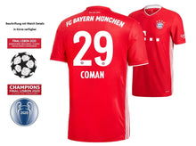 將圖片載入圖庫檢視器 FC Bayern UCL Final LISBON 2020 - Coman 29