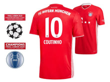 Load image into Gallery viewer, FC Bayern UCL Final LISBON 2020 - Coutinho 10