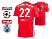 Load image into Gallery viewer, FC Bayern UCL Final LISBON 2020 - Gnabry 22