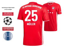 Load image into Gallery viewer, FC Bayern UCL Final LISBON 2020 - Müller 25