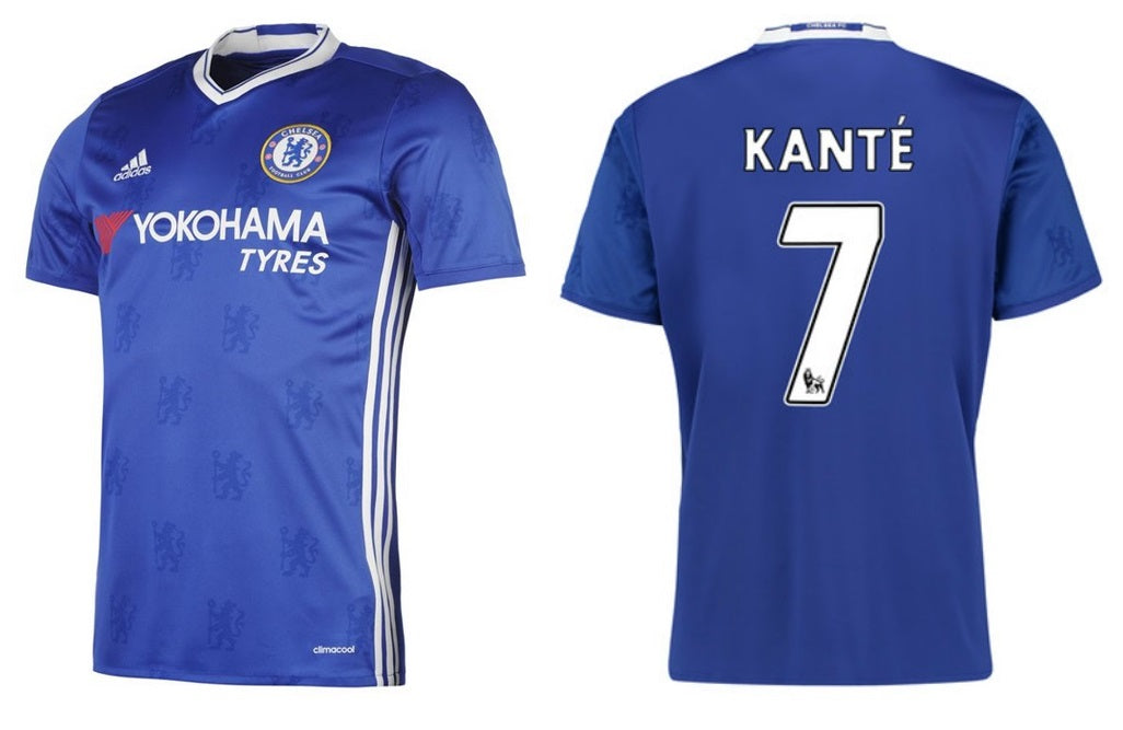 FC Chelsea 2016-2017 Home - Kante 7