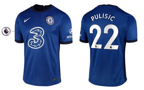 FC Chelsea 2020-2021 Home PL - Pulisic 22