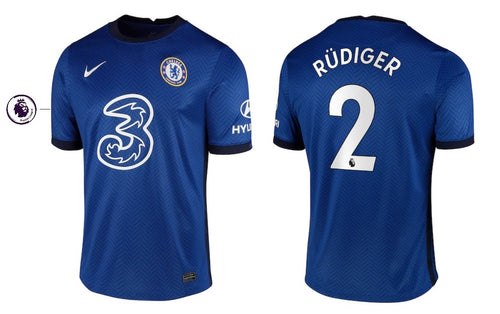 FC Chelsea 2020-2021 Home PL - Rüdiger 2