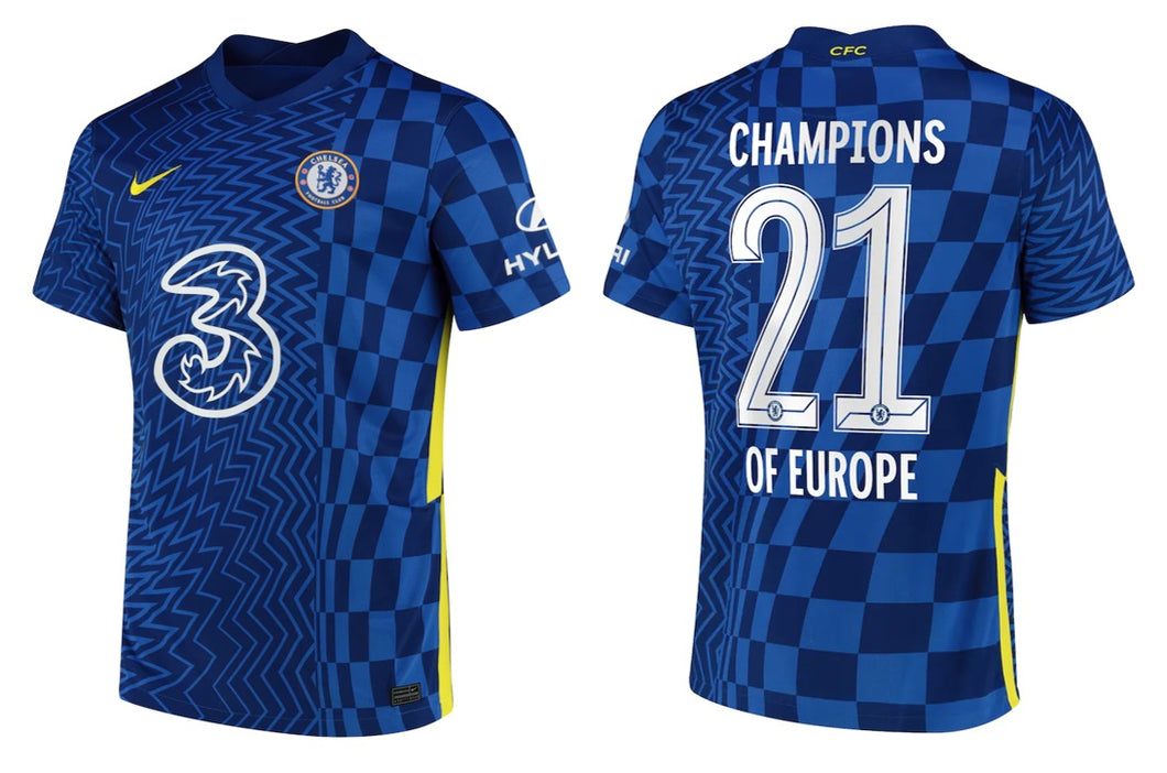 FC Chelsea 2021-2022 Home - Champions of Europe 21