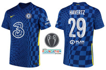 Load image into Gallery viewer, FC Chelsea 2021-2022 Home UCL - Havertz 29