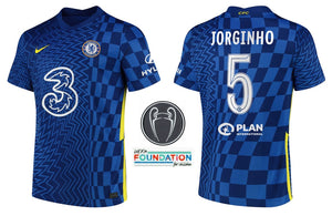 FC Chelsea 2021-2022 Home UCL - Jorginho 5