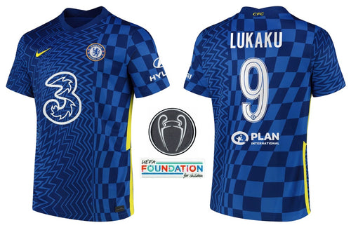 FC Chelsea 2021-2022 Home UCL - Lukaku 9